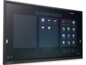 Clevertouch screen display